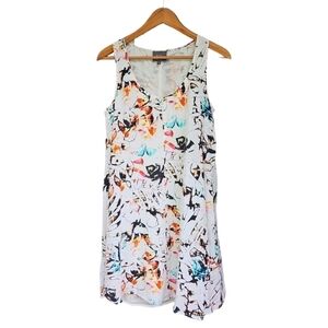 Leo & Sage by Revolve Paradise 100% Silk Sleeveless Dress Size S